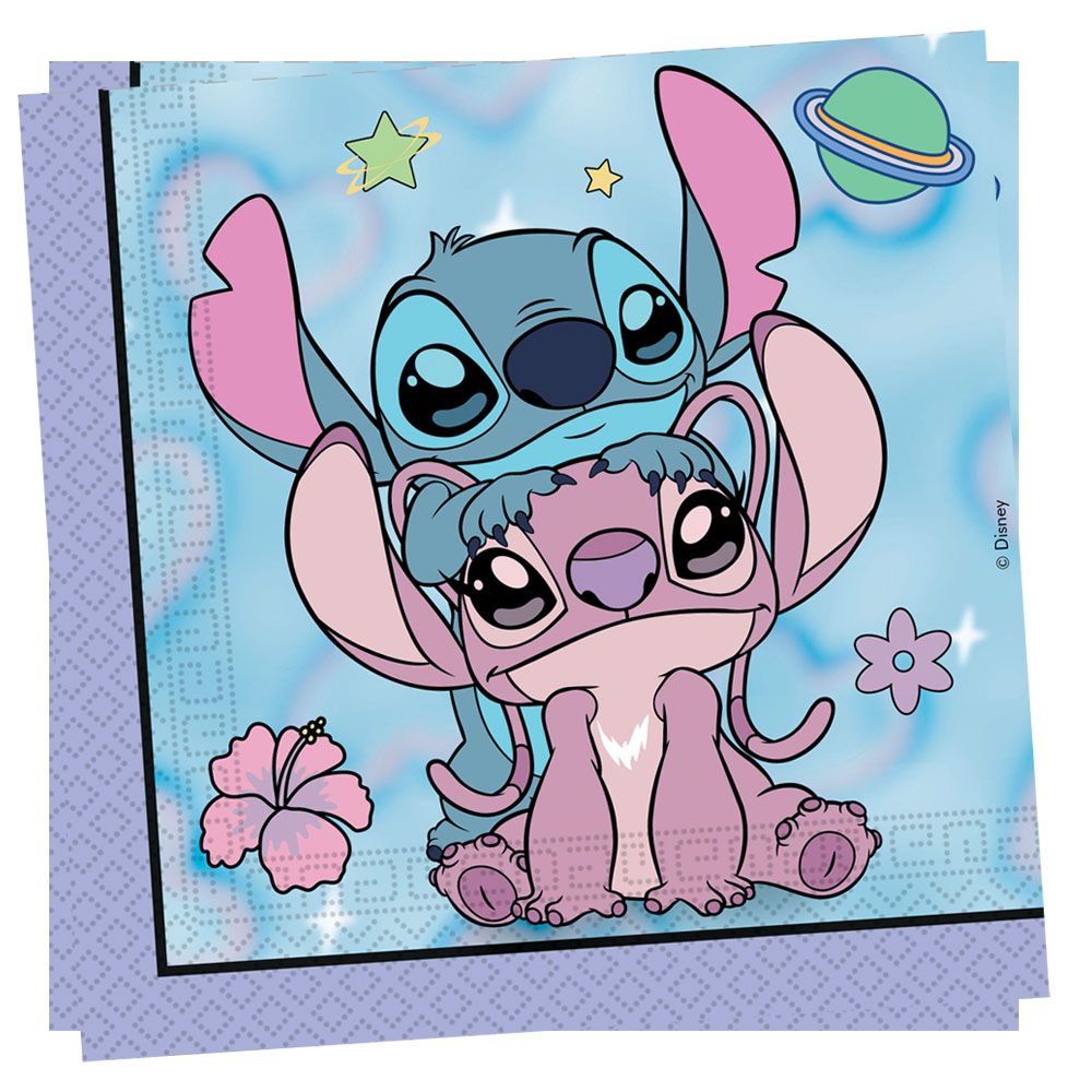 Stitch & Angel Servietter 20 stk.