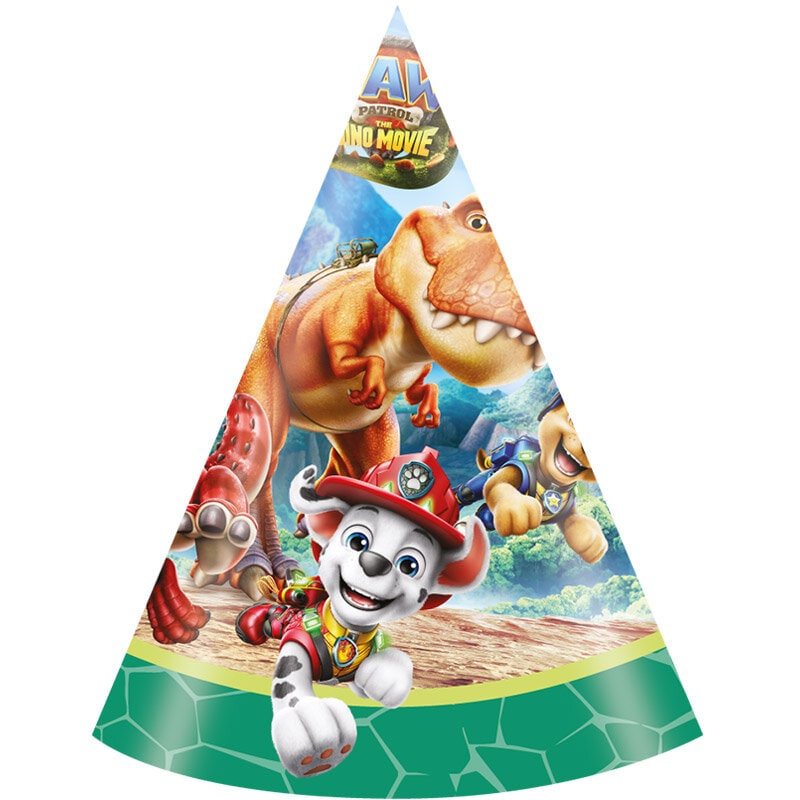 Paw Patrol Dino Movie Festhatter 6 stk.