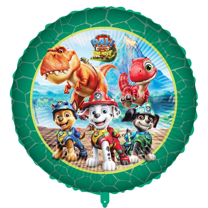 Paw Patrol Dino Movie Folieballong 46 cm