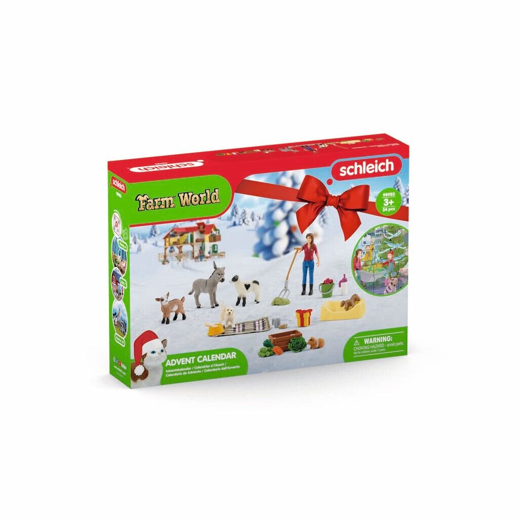 Schleich Adventskalender - Bondegårdsdyr