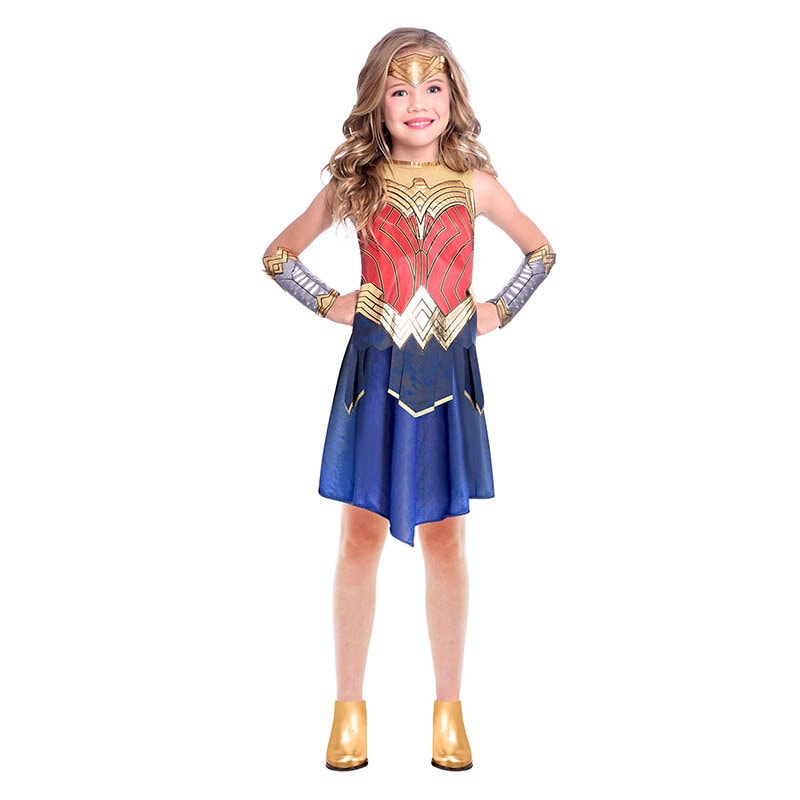 Wonder Woman Kostyme Barn 6-8 år