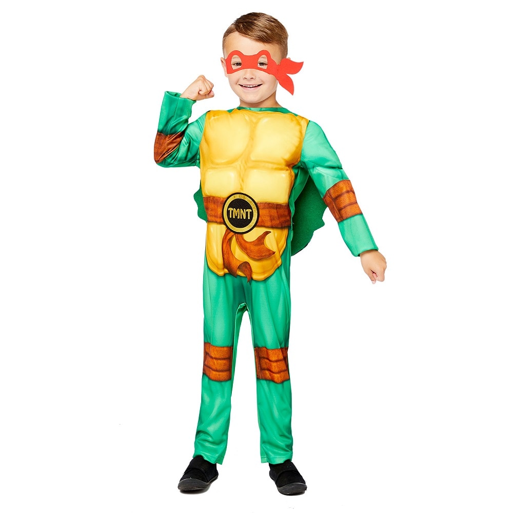 Ninja Turtles Kostyme Barn 4-6 år (104-116 cm)