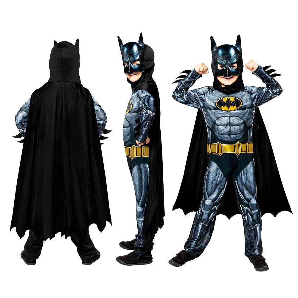 Batman Kostyme Barn 8-10 år (128-134 cm)