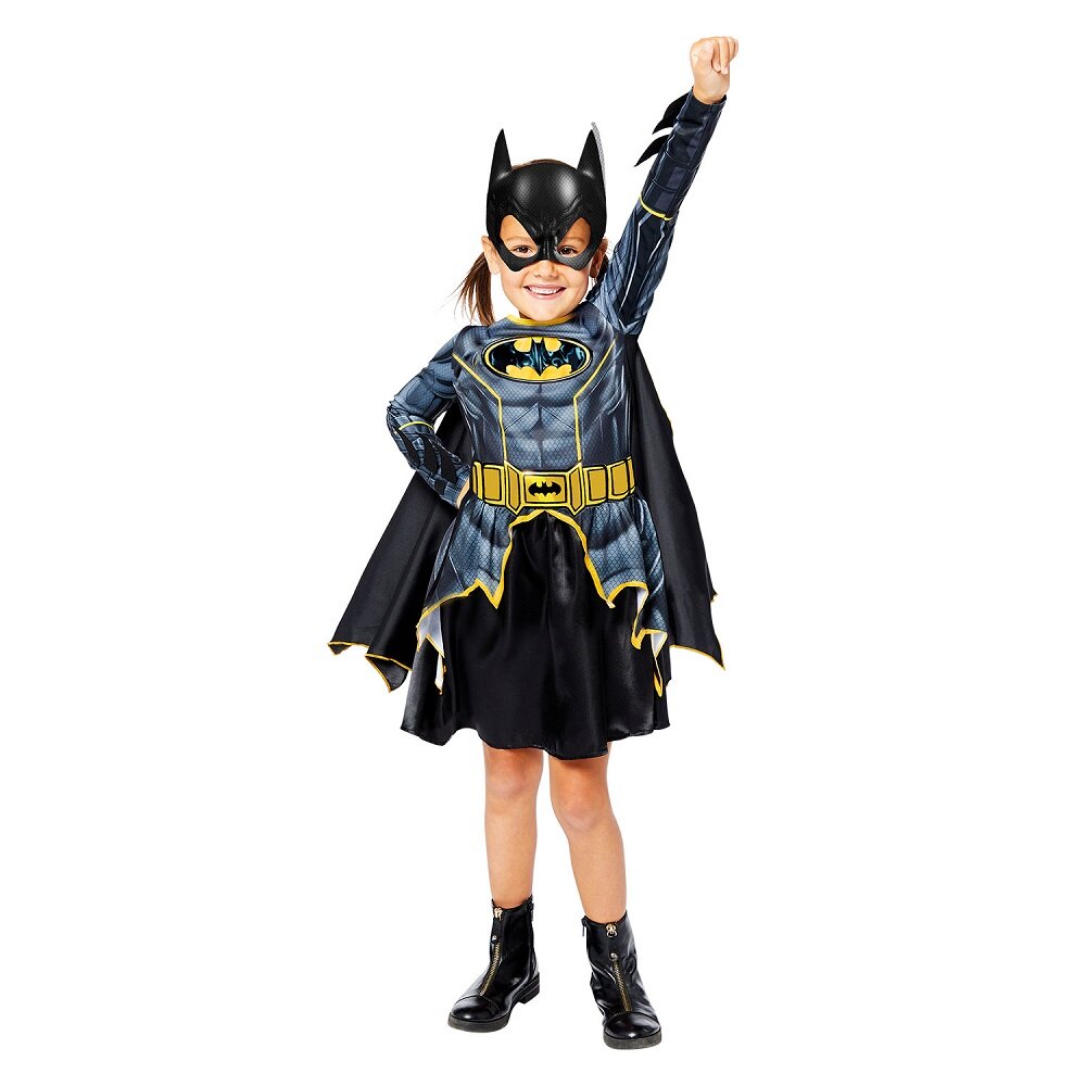 Batgirl Kostyme Barn 4-6 år (104-116 cm)