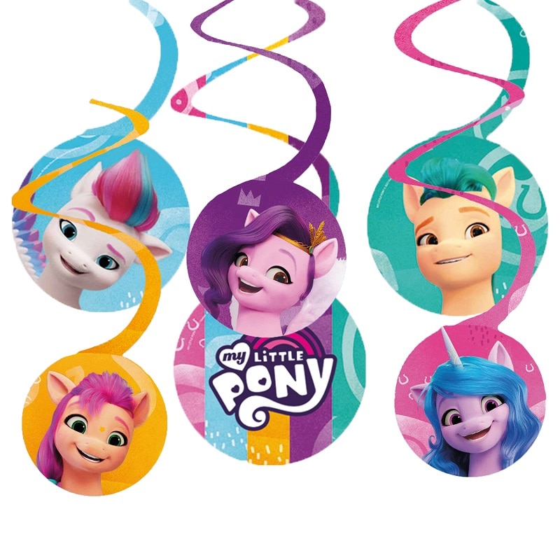 My Little Pony - Hengende Swirl Dekorasjoner