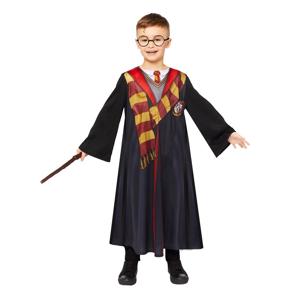 Harry Potter Deluxe Kostyme Barn 10-12 år (134-146 cm)