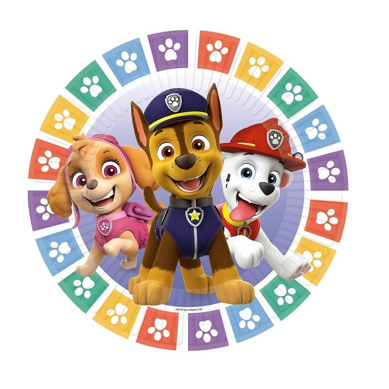 Paw Patrol Party - Asjetter 8 stk.