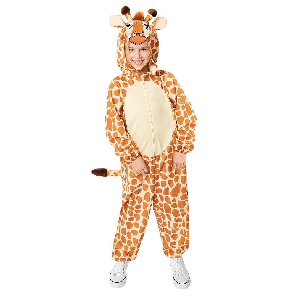 Giraff Onepiece Kostyme Barn 4-6 år (104-116 cm)