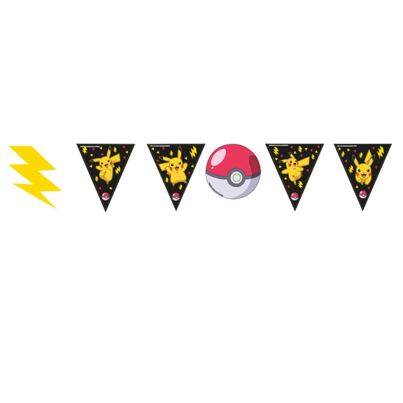 Pokémon Pikachu - Flaggirlander 330 cm