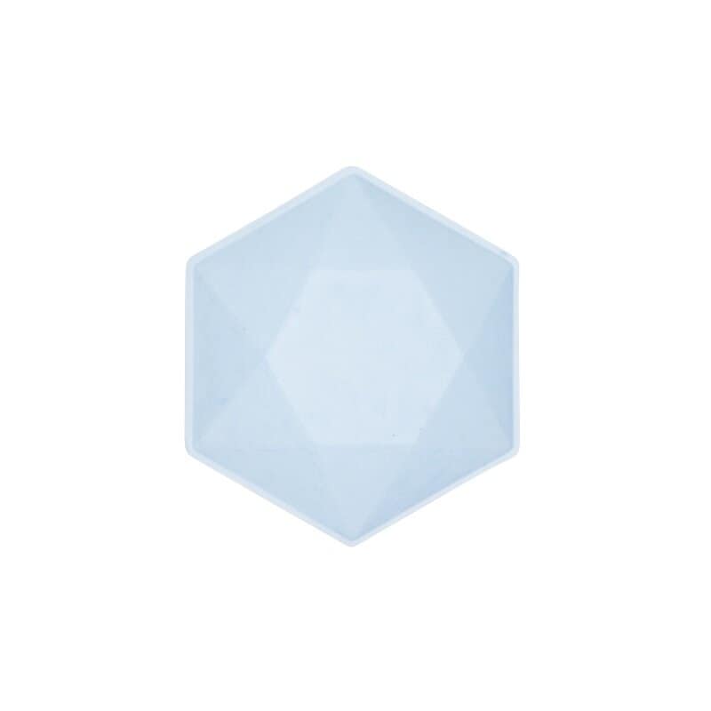 Skål Decor Premium Hexagon 16 cm Blå 6 stk.