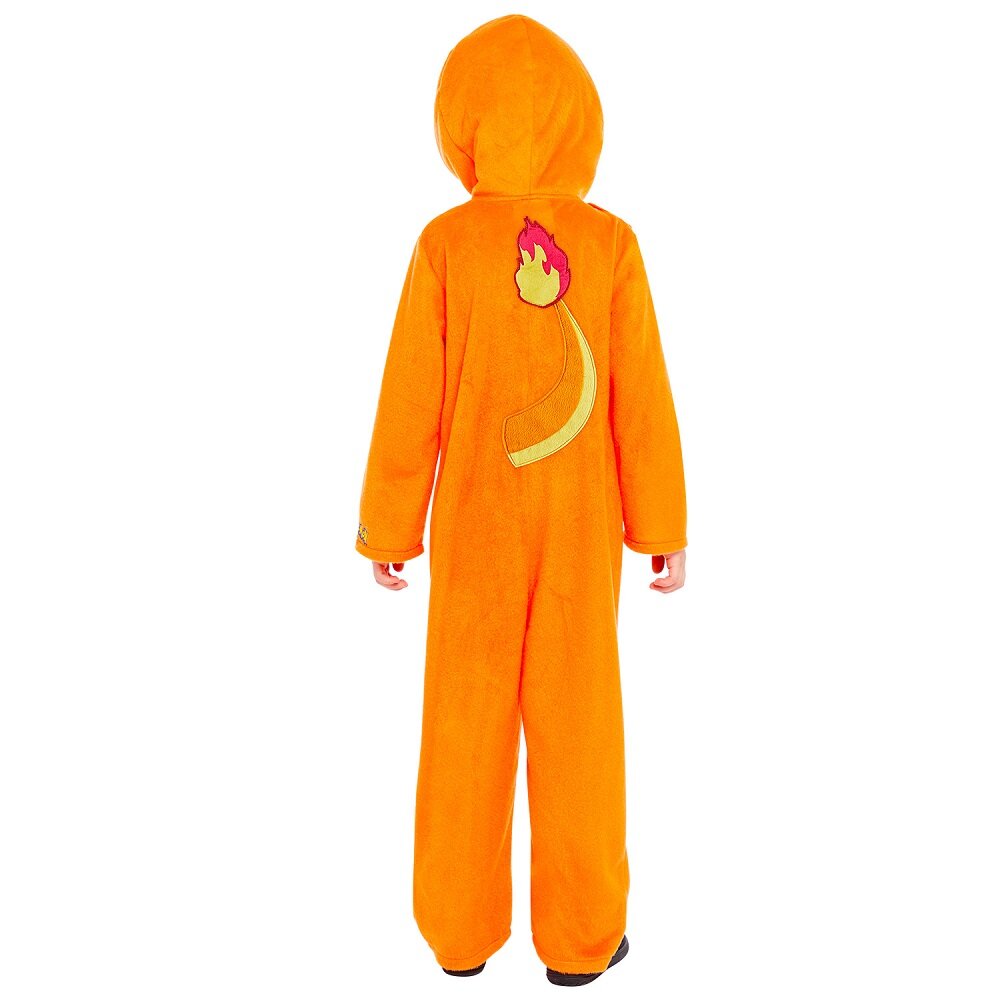 Pokémon Charmander Jumpsuit Kostyme Barn 6-8 år (116-128 cm)