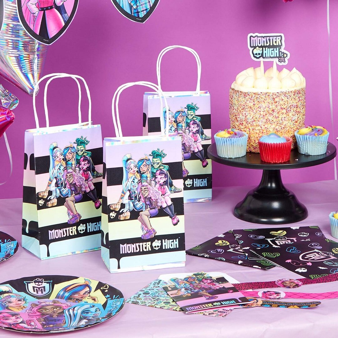 Monster High Godteposer 8 stk.