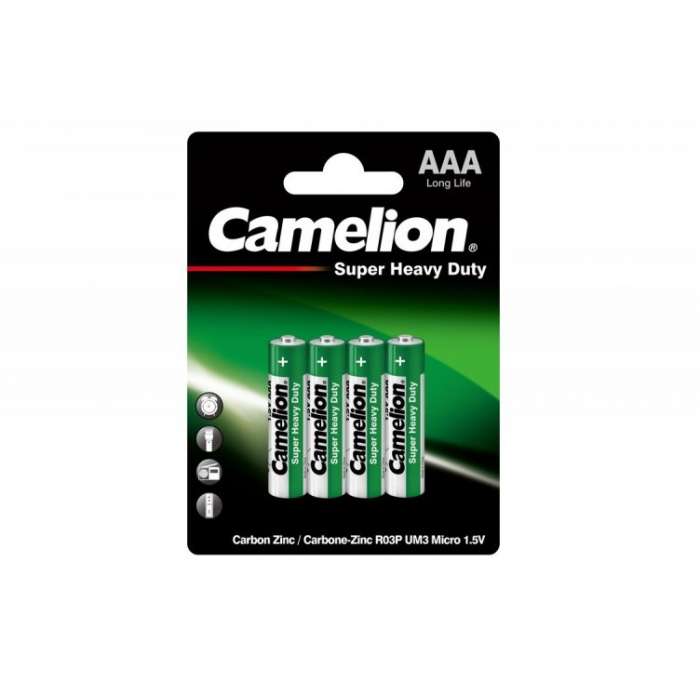 Camelion Batterier AAA 4 stk.