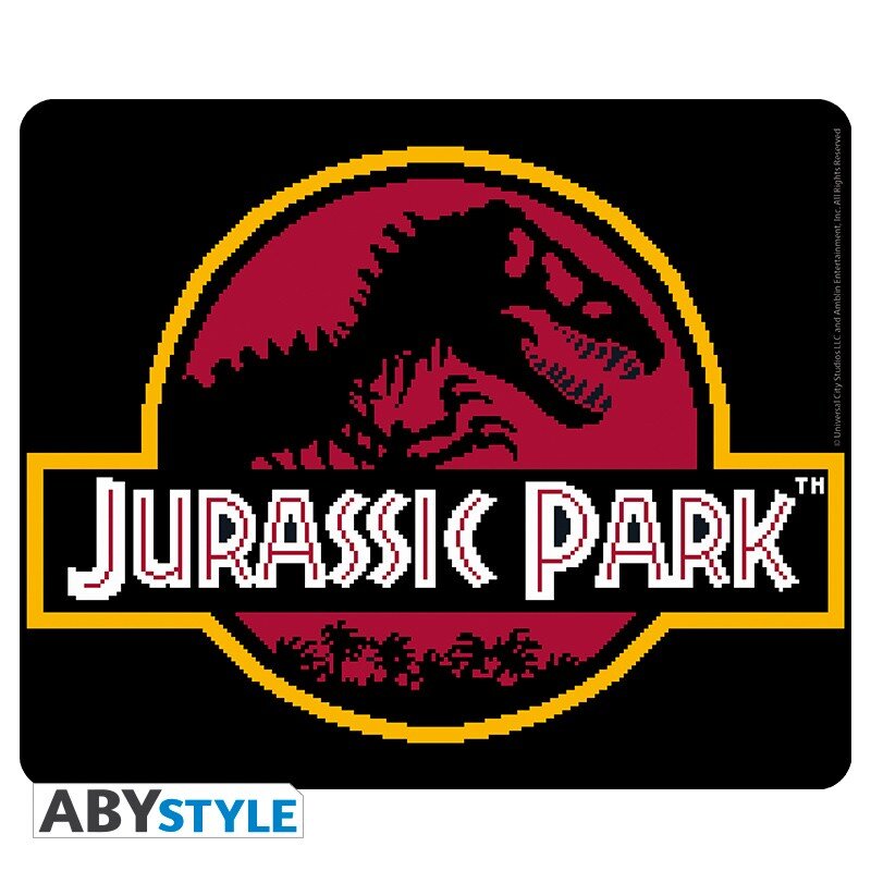 Jurassic Park - Musematte Logo 19 x 23 cm