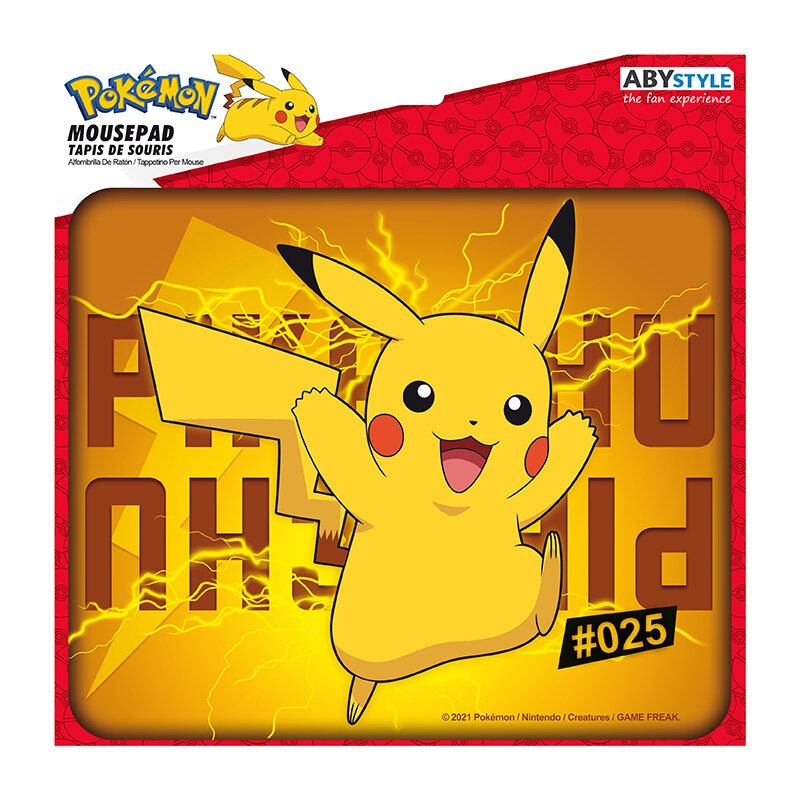 Pokémon - Musematte Pikachu 19 x 23 cm
