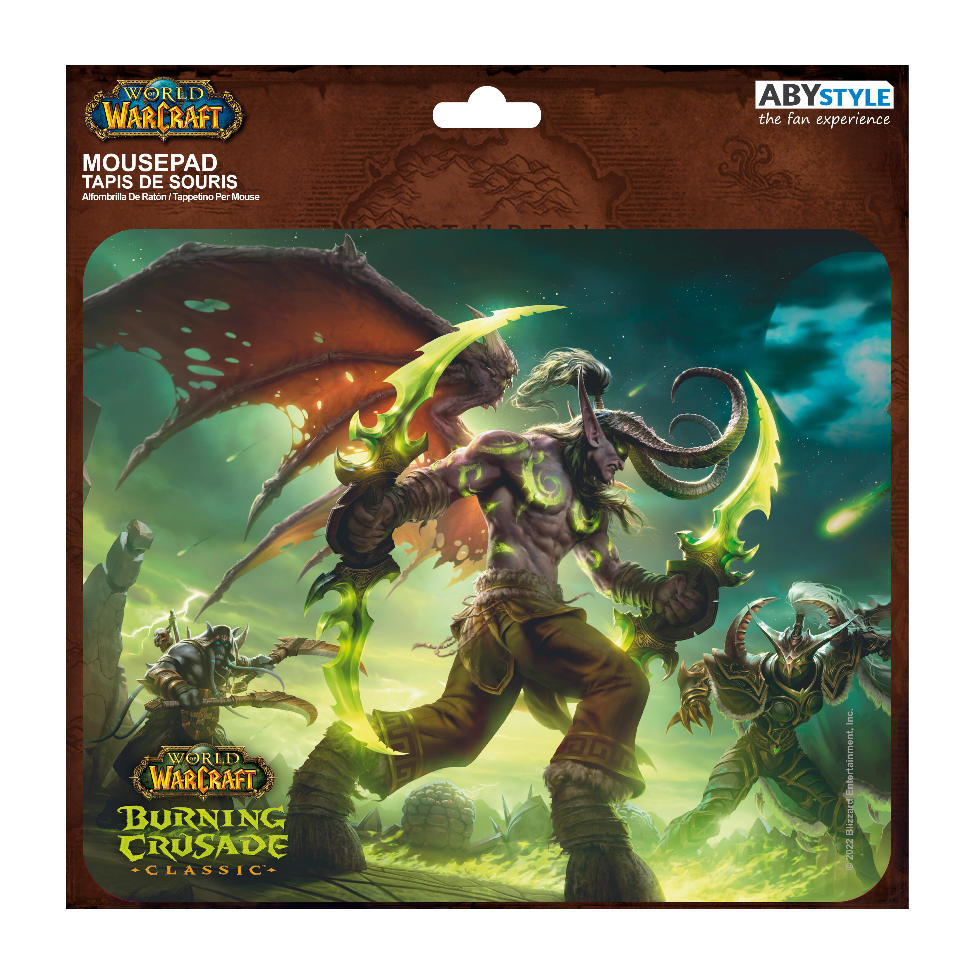 World of Warcraft - Musematte Illidan 19 x 23 cm