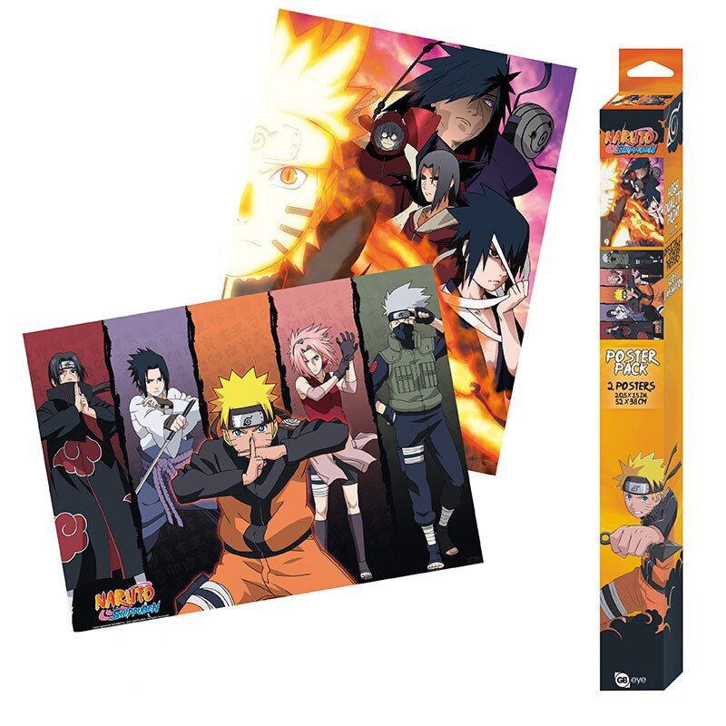 Plakater - Naruto Shippuden Groups 2 stk.