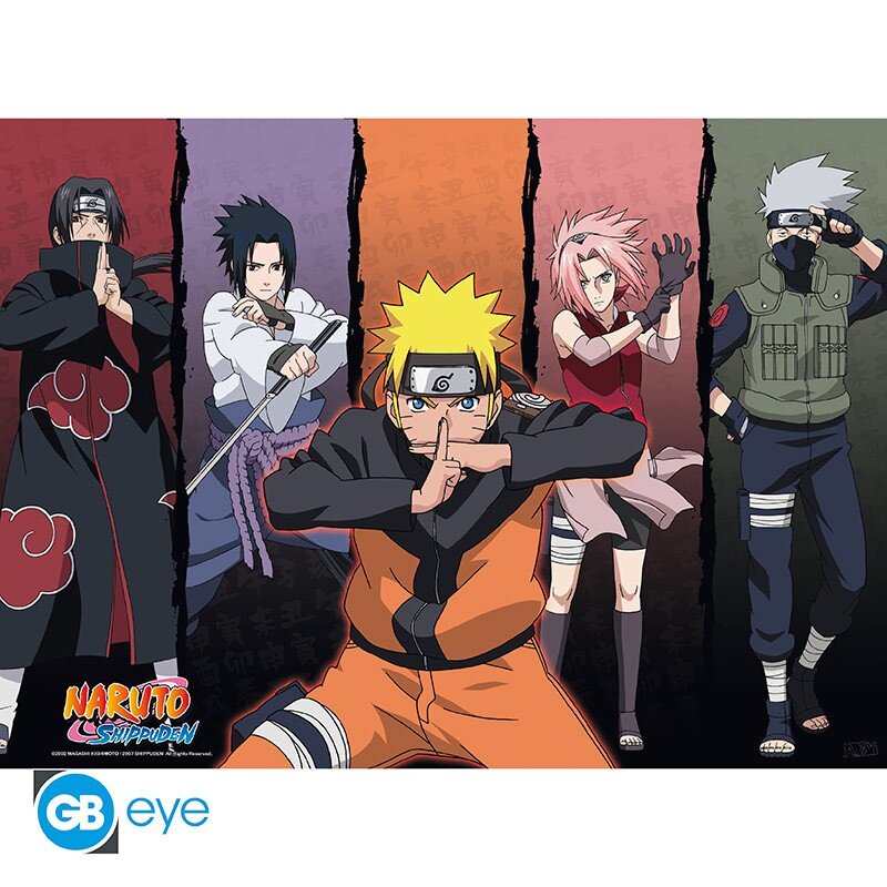 Plakater - Naruto Shippuden Groups 2 stk.