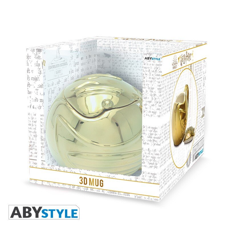 Harry Potter, 3D Porselenskopp Golden Snitch