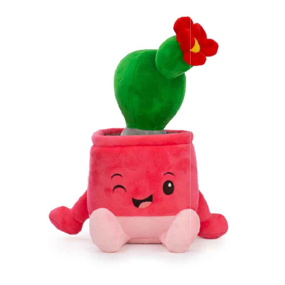 Kawaii Huggy Pots Kosedyr Rosa 27 cm