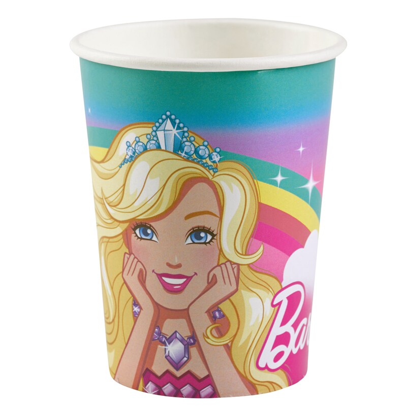 Barbie Dreamtopia - Pappkopper 8 stk.