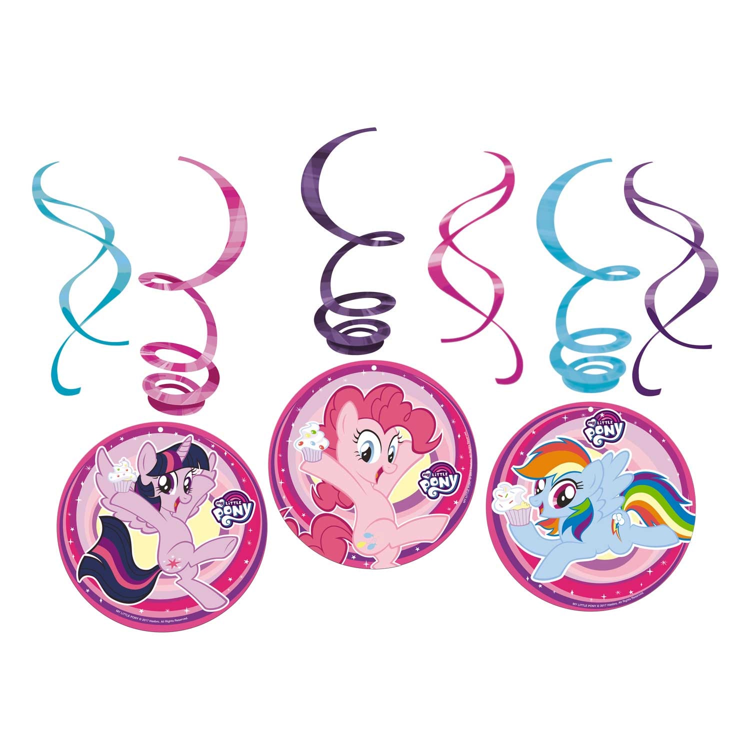 My Little Pony - Hengende Swirl Dekorasjoner