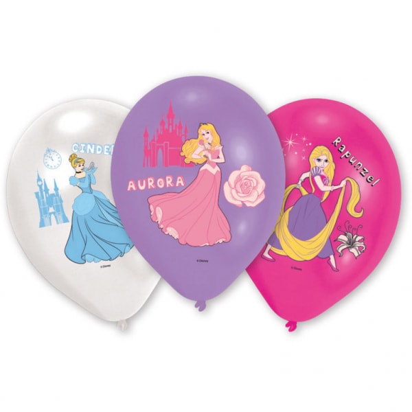 Disney Prinsesser - Ballonger 6 stk.