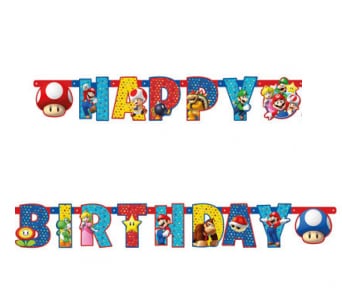 Super Mario - Girlander Happy Birthday