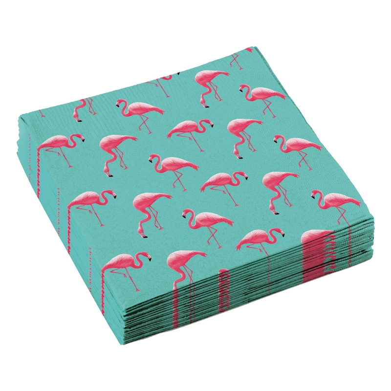 Flamingo Paradise, Servietter 20 stk.