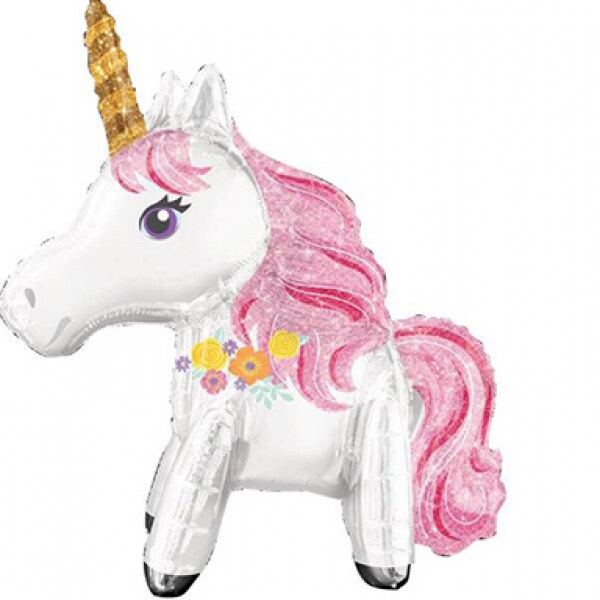 Magical Unicorn - Folieballong borddekorasjon 63 cm