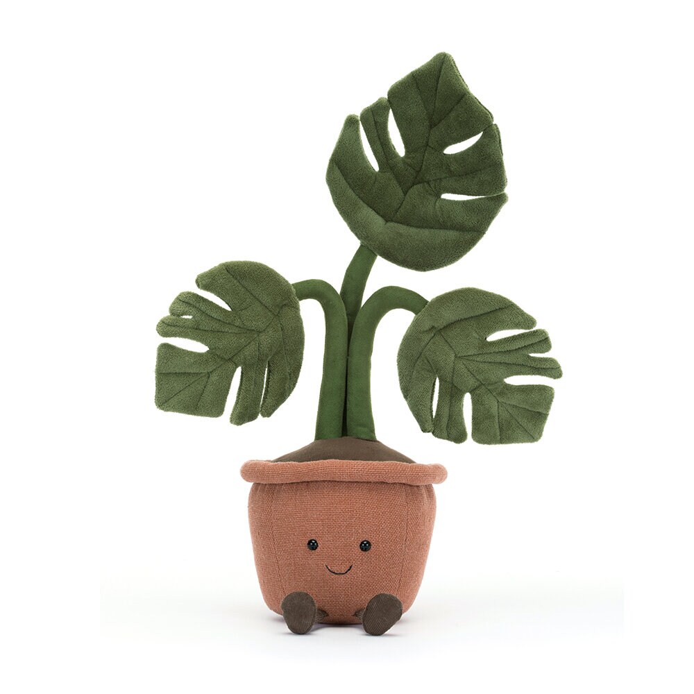 Jellycat - Potteplante Monstera 43 cm