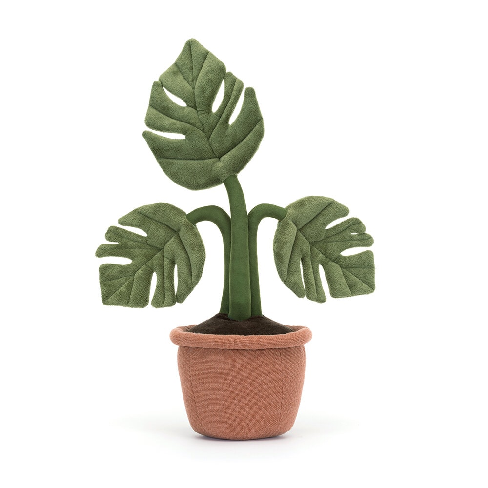 Jellycat - Potteplante Monstera 43 cm