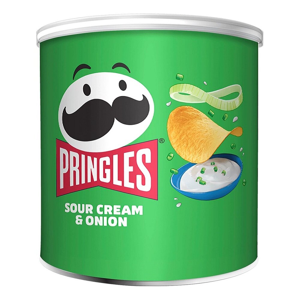 Pringles Sour Cream & Onion 40 gram 12-pakke