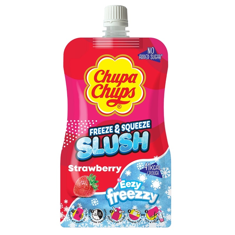 Chupa Chups Jordbær Slush