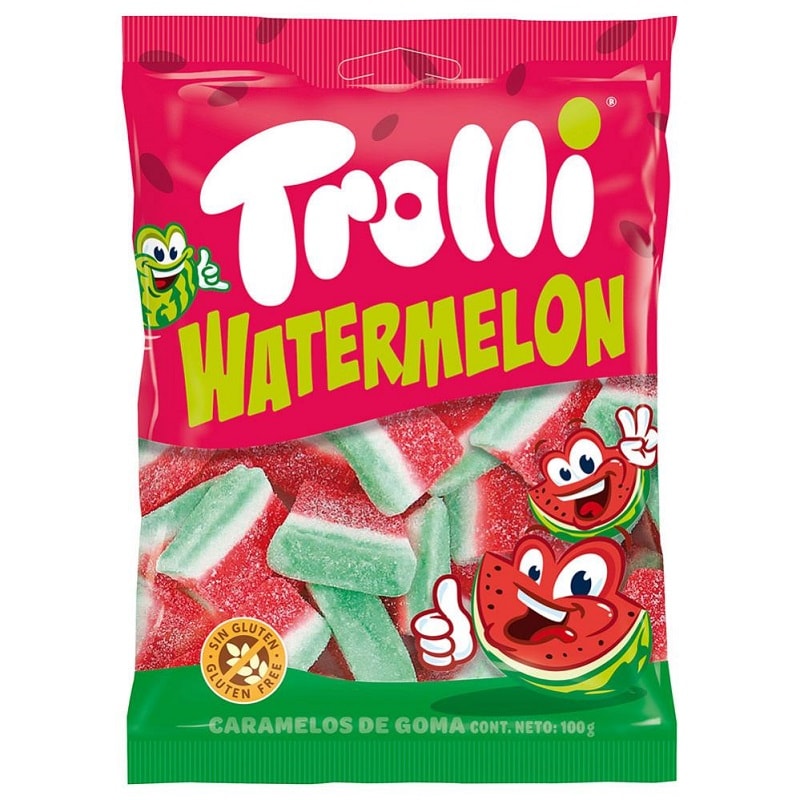 Trolli - Vannmelon 100 gram