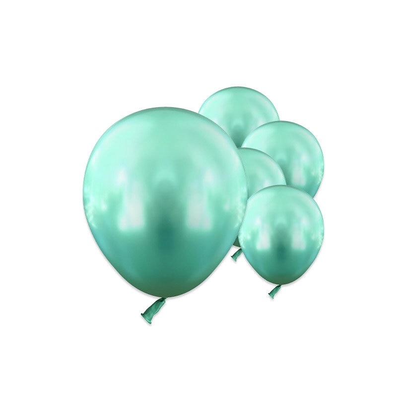 Ballonger-Krom Grønn 13 cm 25 stk.