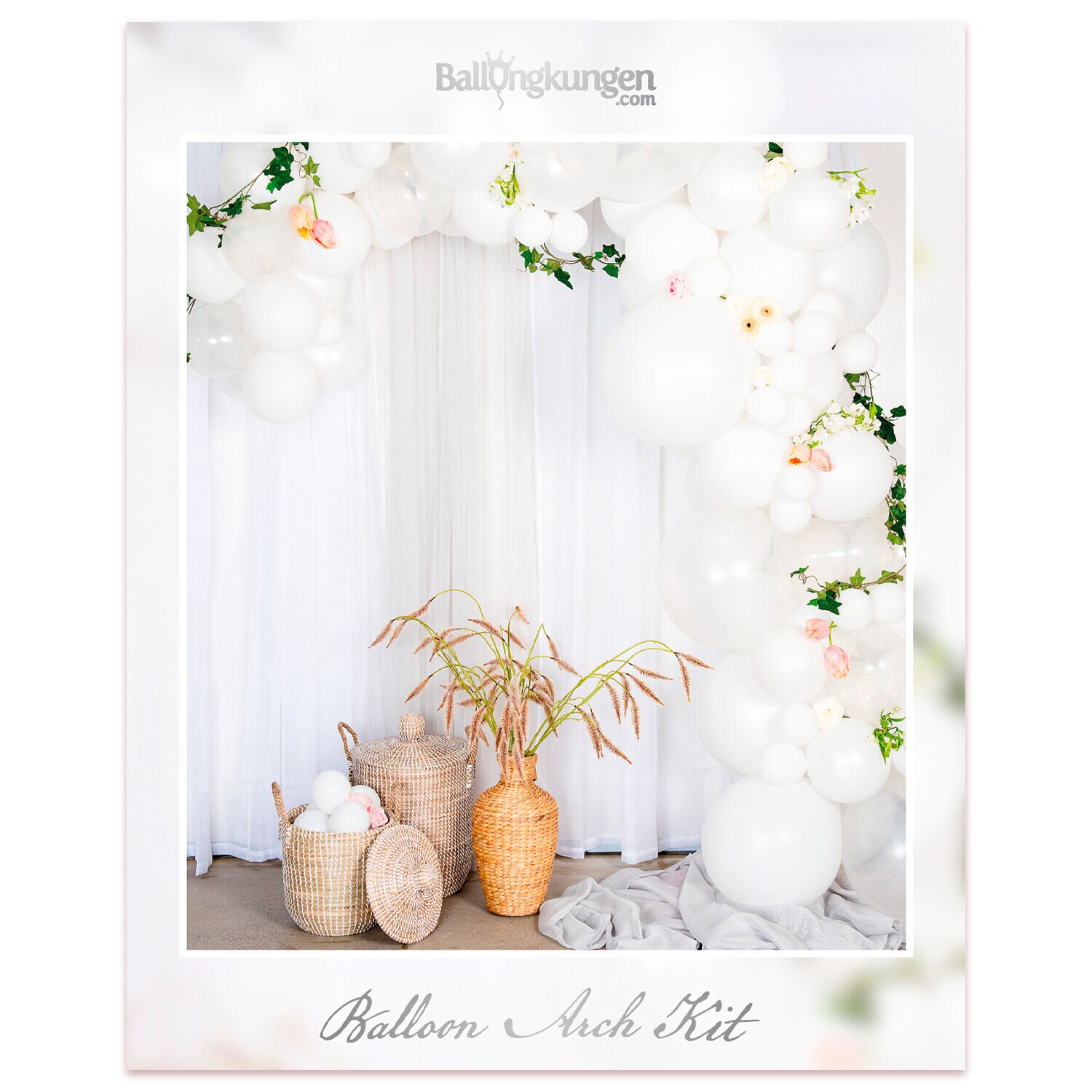DIY Hvit Ballongbue