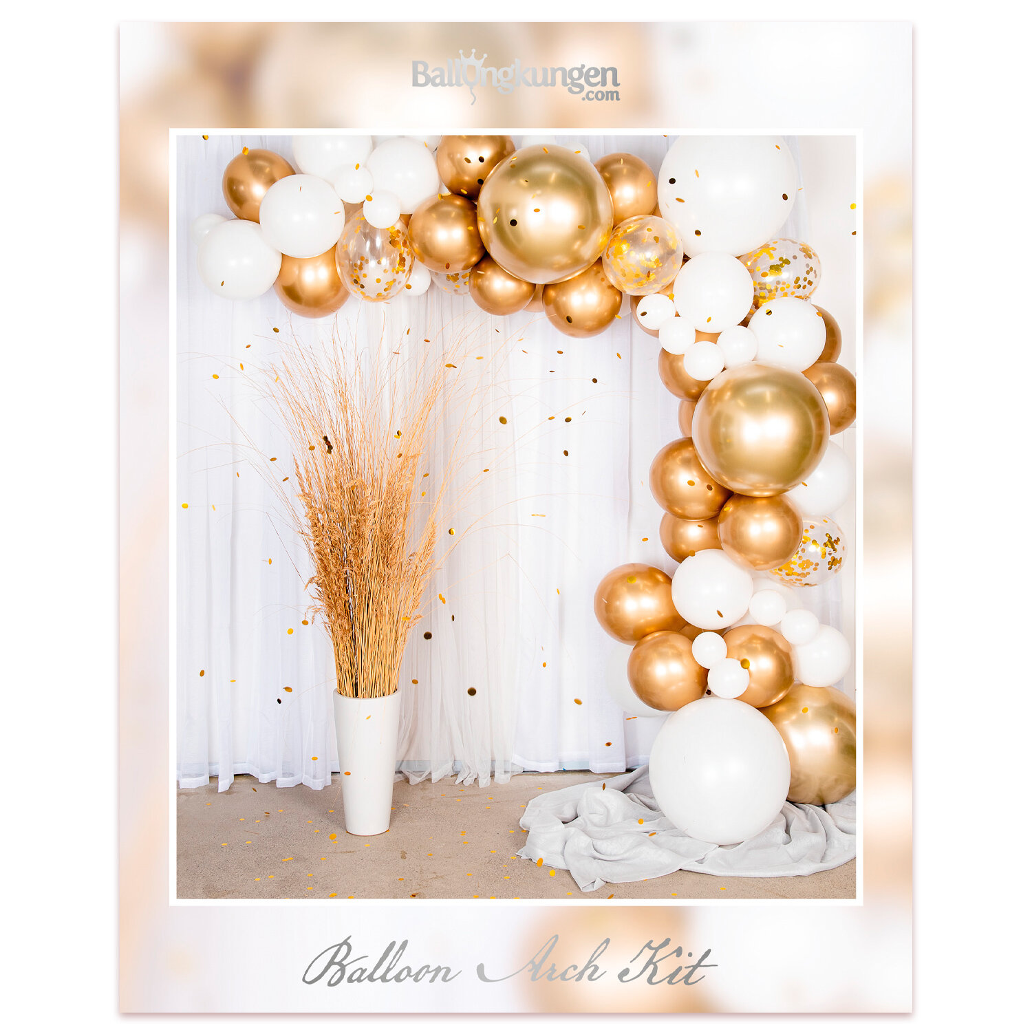 DIY Ballongbue i Gull Chrome