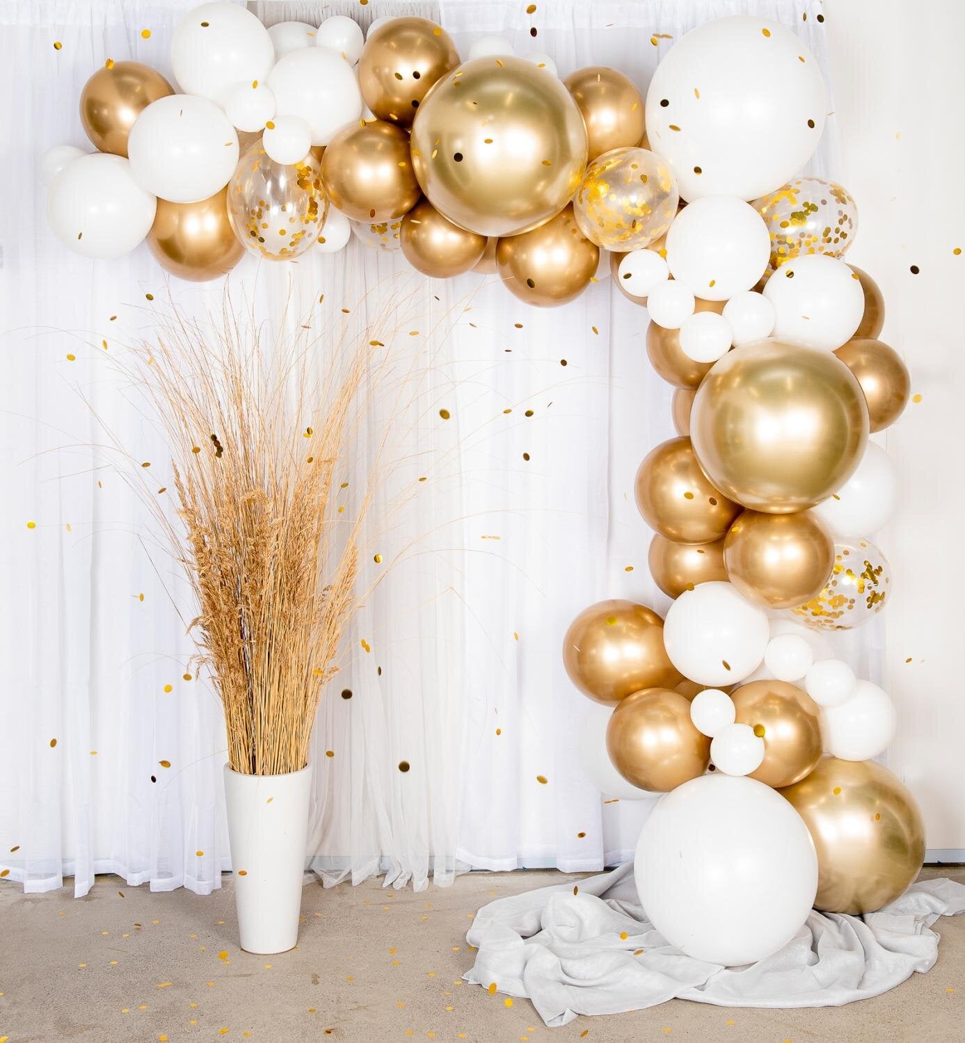 DIY Ballongbue i Gull Chrome