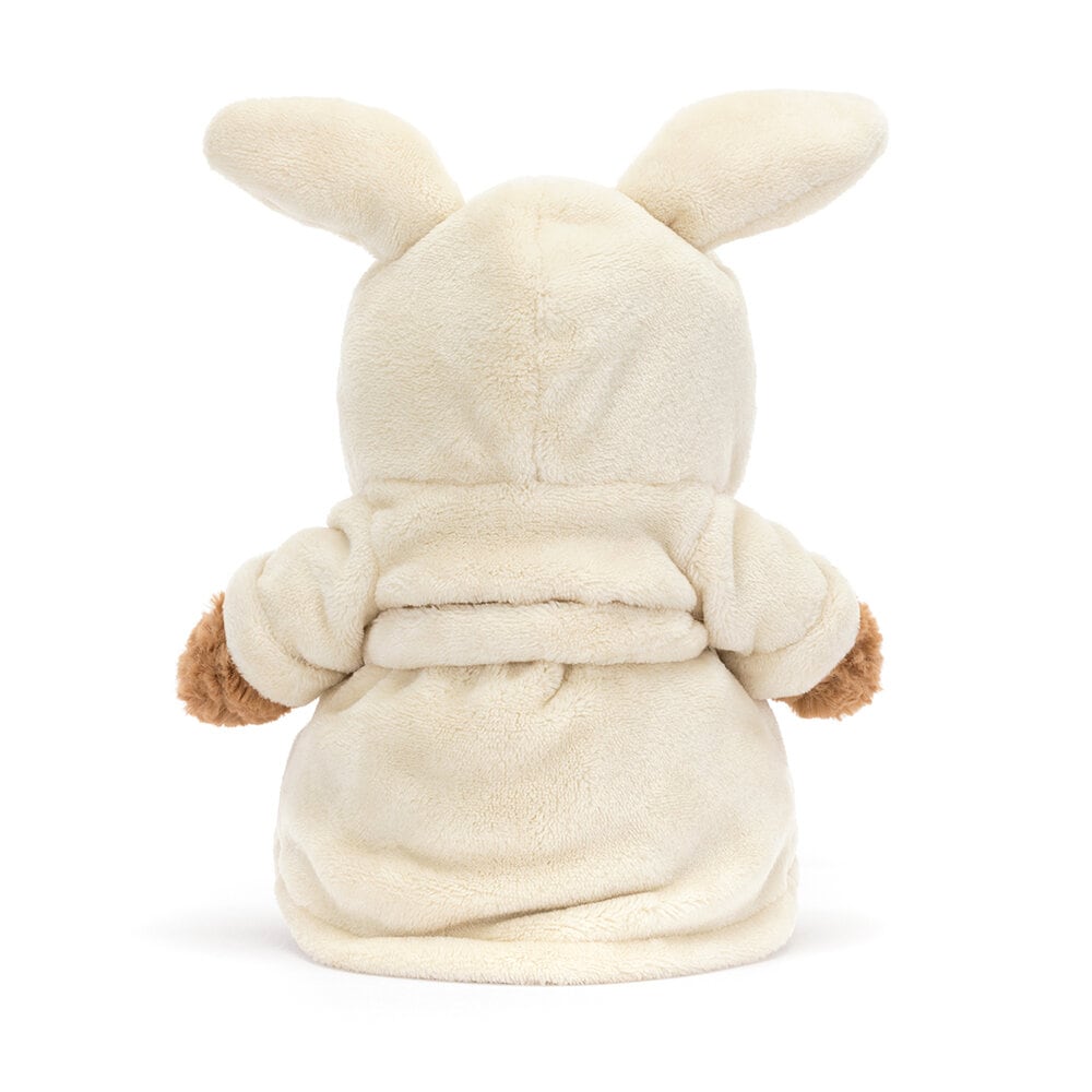 Jellycat - Teddybjørn i morgenkåpe 26 cm