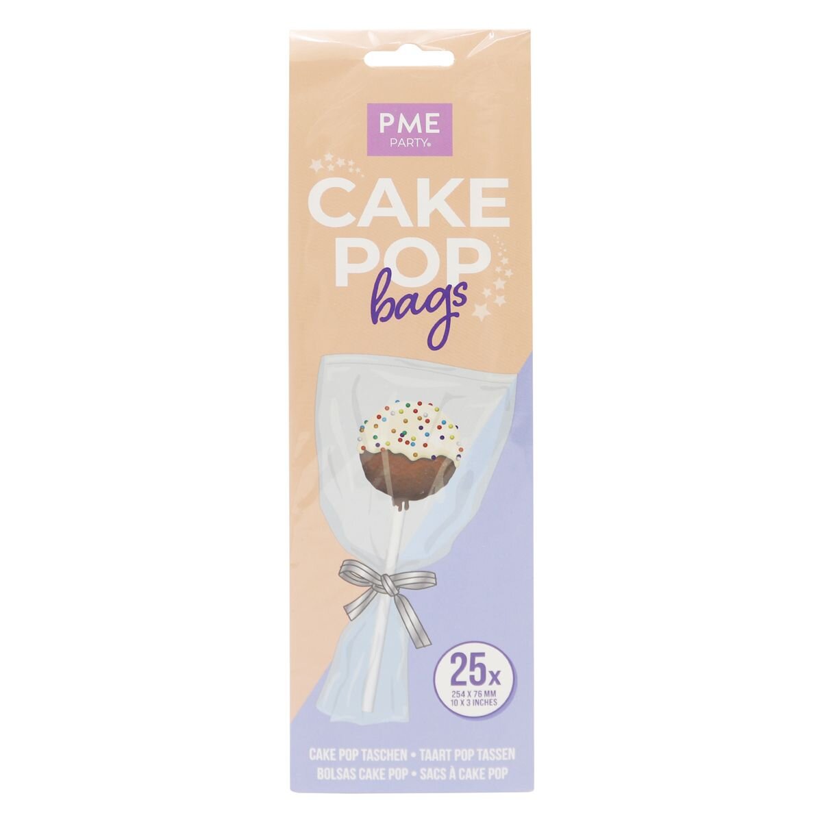 PME - Cake Pop-poser 25 stk.