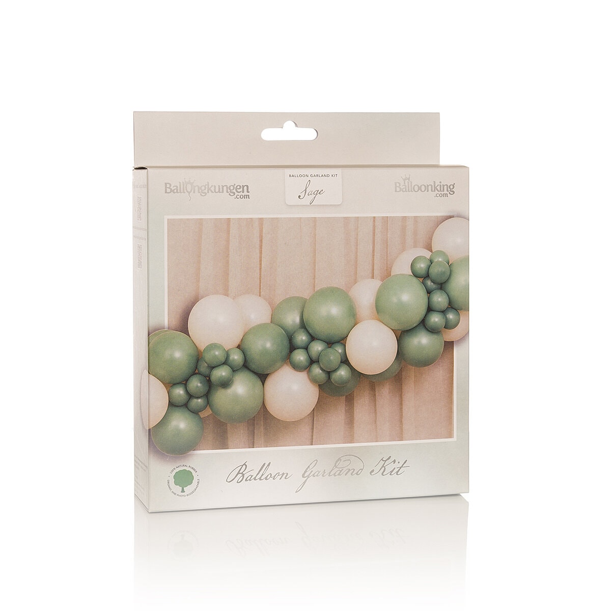 Ballonggirlander Kit Sage Grønn