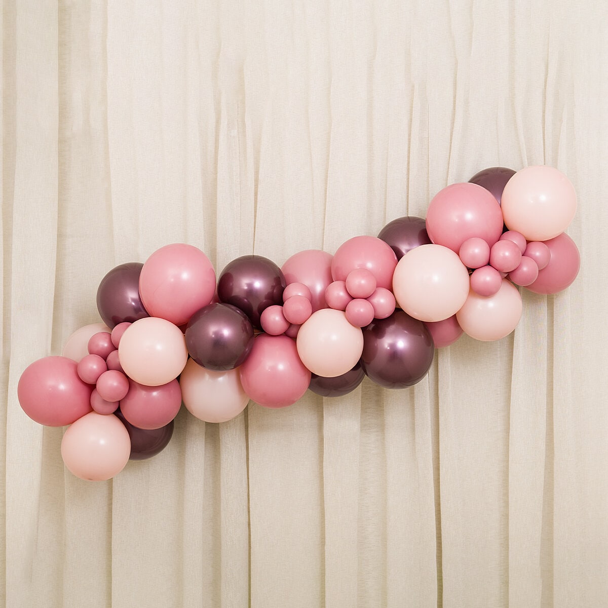Ballonggirlander Kit Rosewood