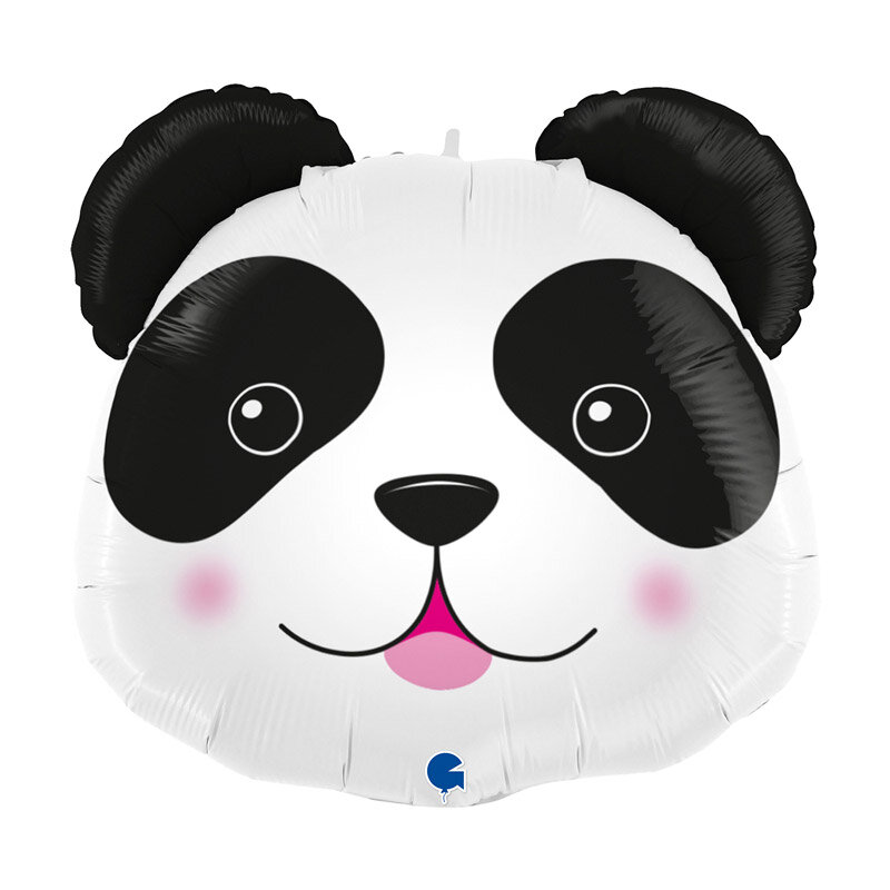 Folieballong Pandahode 56 cm