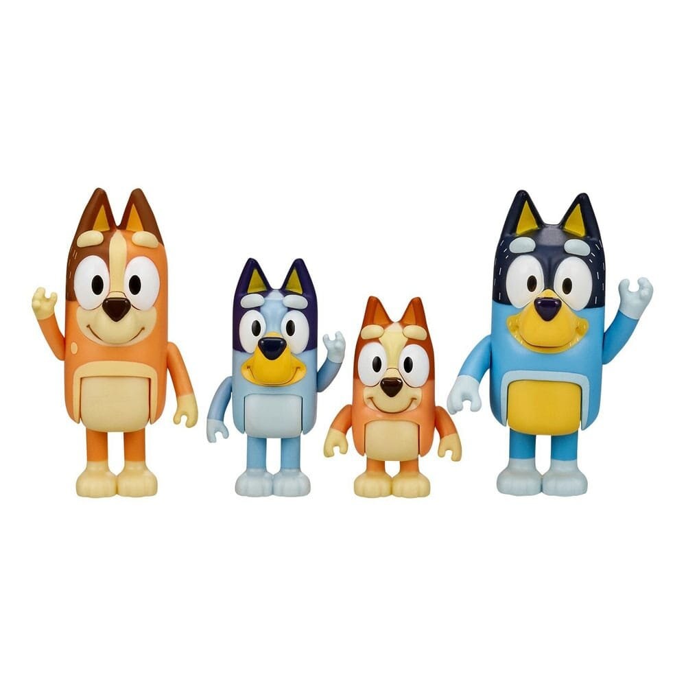 Bluey - Figursett Familie 4 stk.
