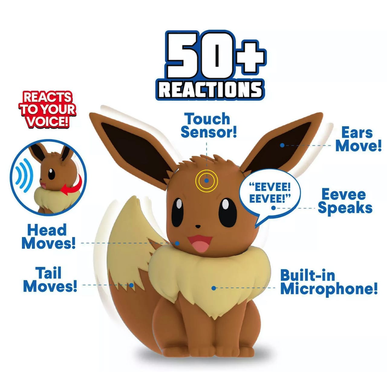 Pokemon - My Partner Interactive Eevee 10 cm