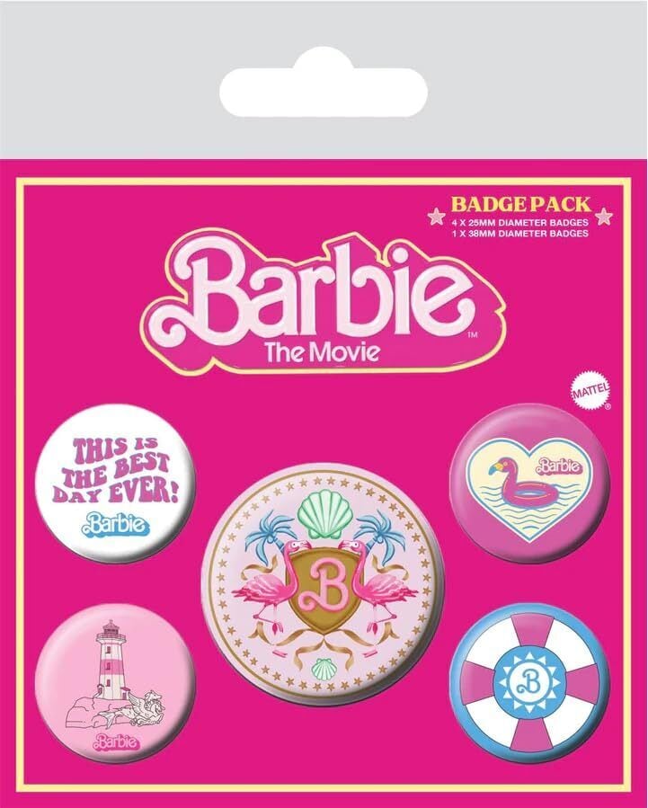 Barbie - Knapper 5 stk.