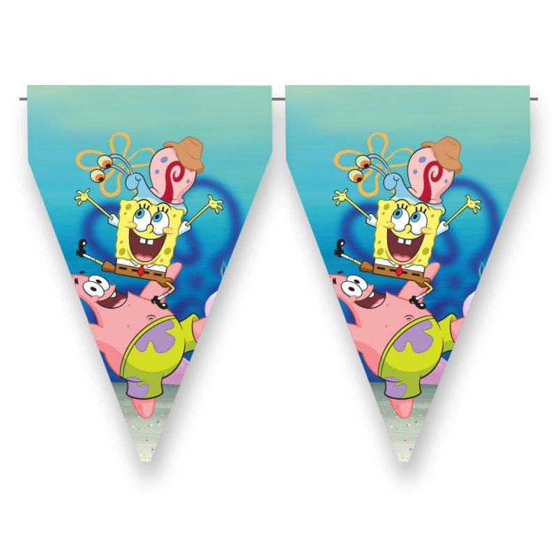 SvampeBob - Flaggirlander 3 meter