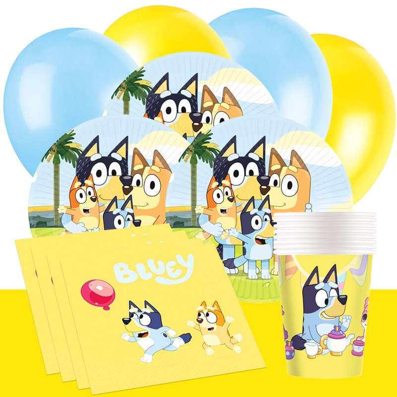 Bluey - Bursdagspakke 8-16 personer
