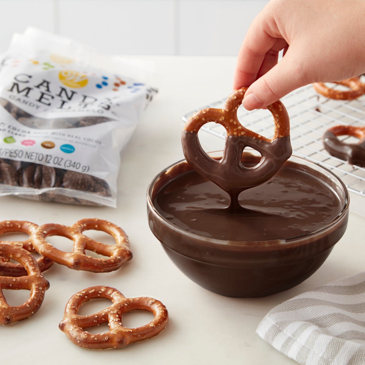 Wilton Candy Melts® - Mørk Sjokolade 125 g